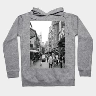 the market of Korean Busan Street, South Korea picture Hoodie